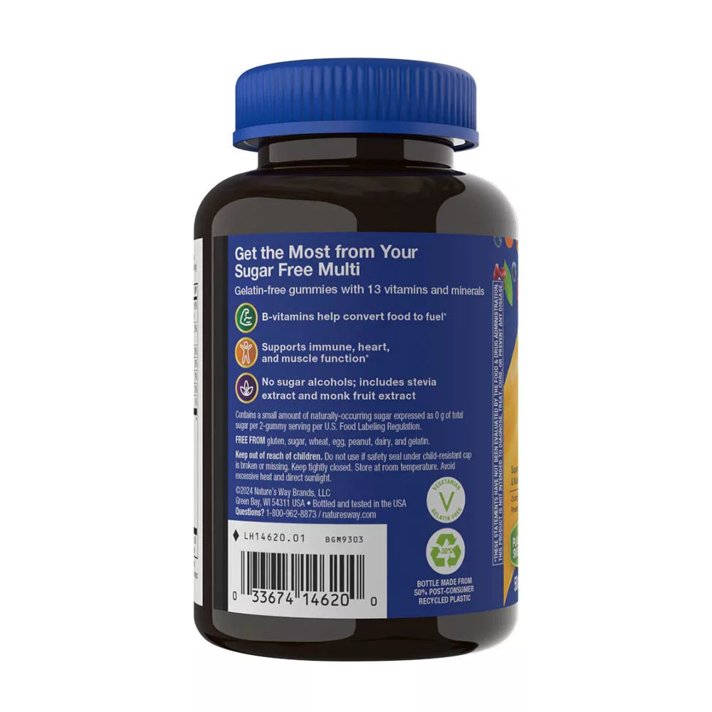 Nature's Way Alive!® Zero Sugar Men's Gummy Multivitamin (50 Gummies)