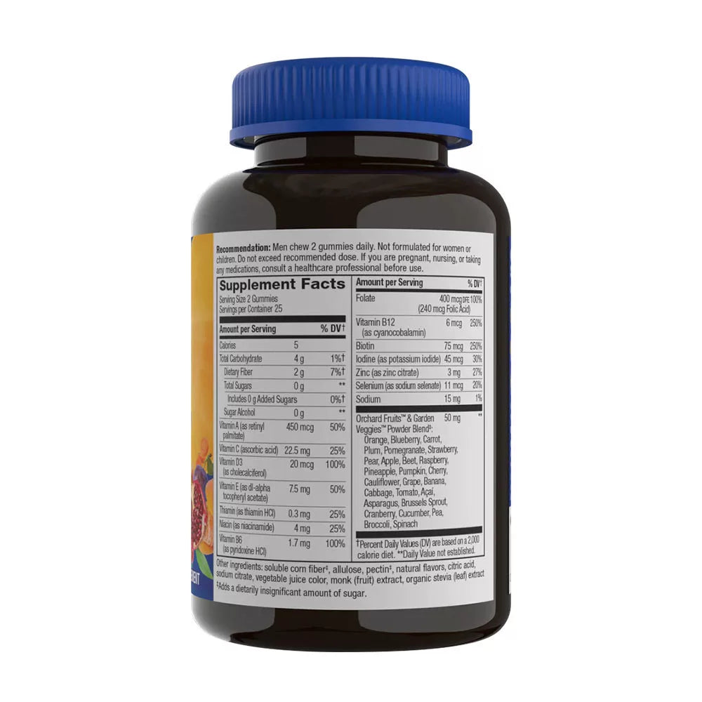 Nature's Way Alive!® Zero Sugar Men's Gummy Multivitamin (50 Gummies)