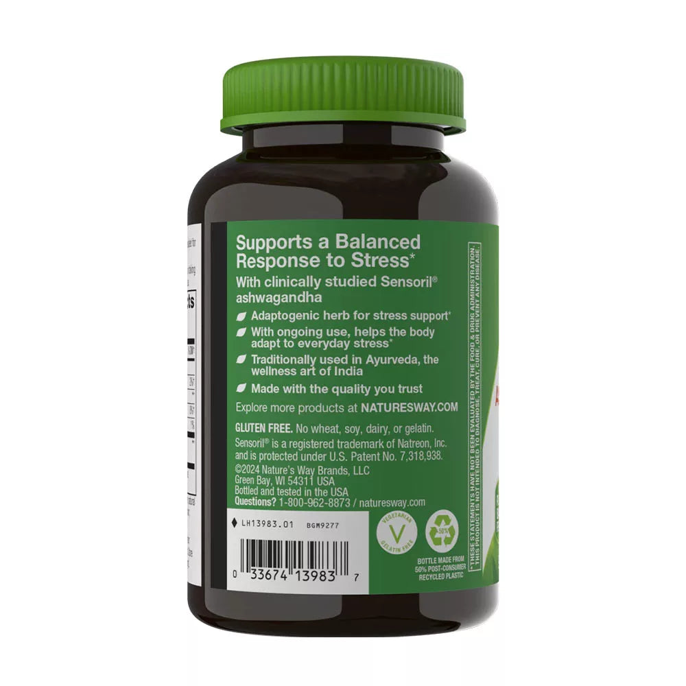 Nature's Way Ashwagandha Gummies (90 Gummies, Berry)