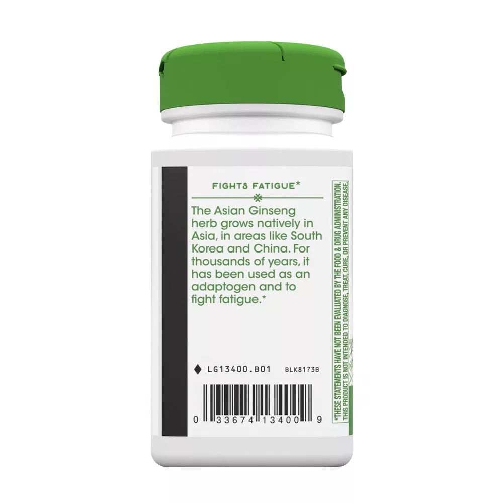 Nature's Way Asian Ginseng (50 Capsules)