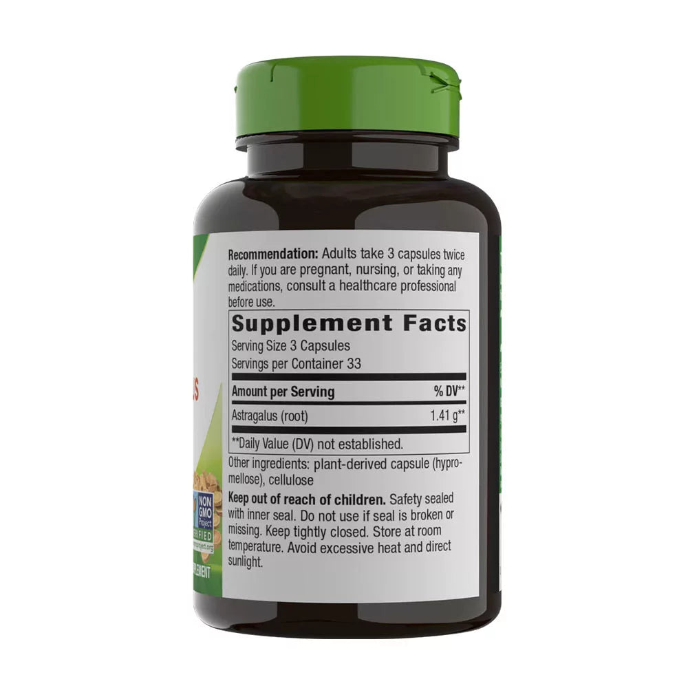 Nature's Way Astragalus Root (100 Capsules)