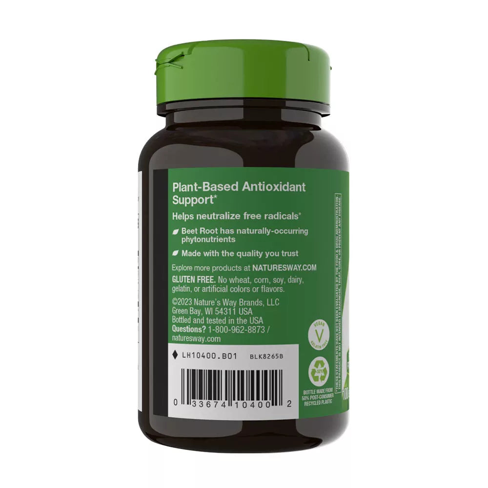 Nature's Way Beet Root (100 Capsules)