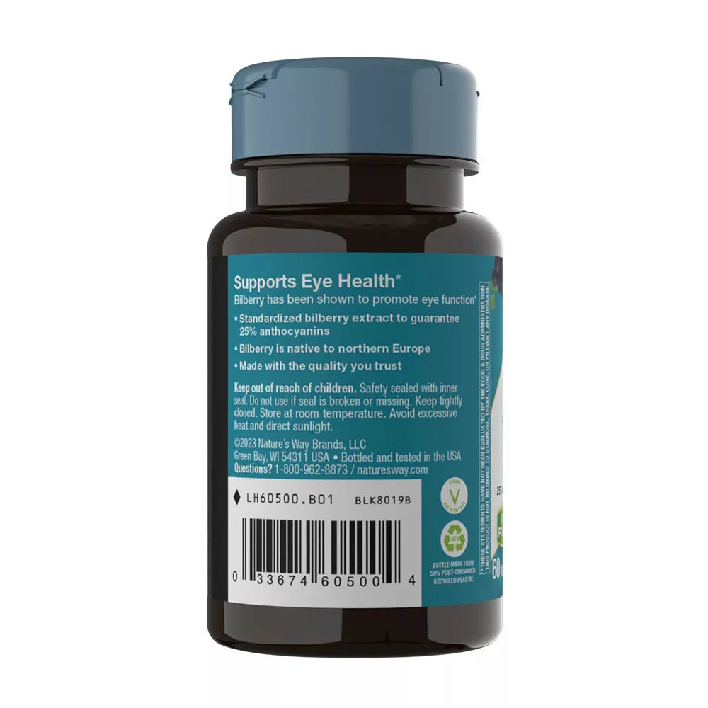Nature's Way Bilberry (60 Capsules)
