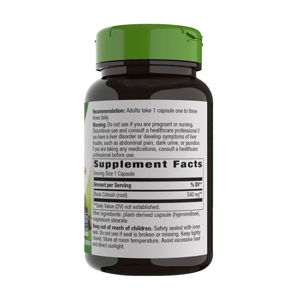 Nature's Way Black Cohosh Root (100 Capsules)