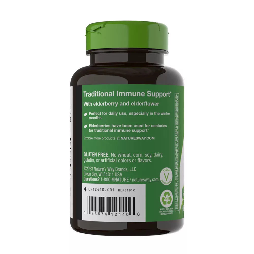 Nature's Way Black Elderberry (100 Capsules)