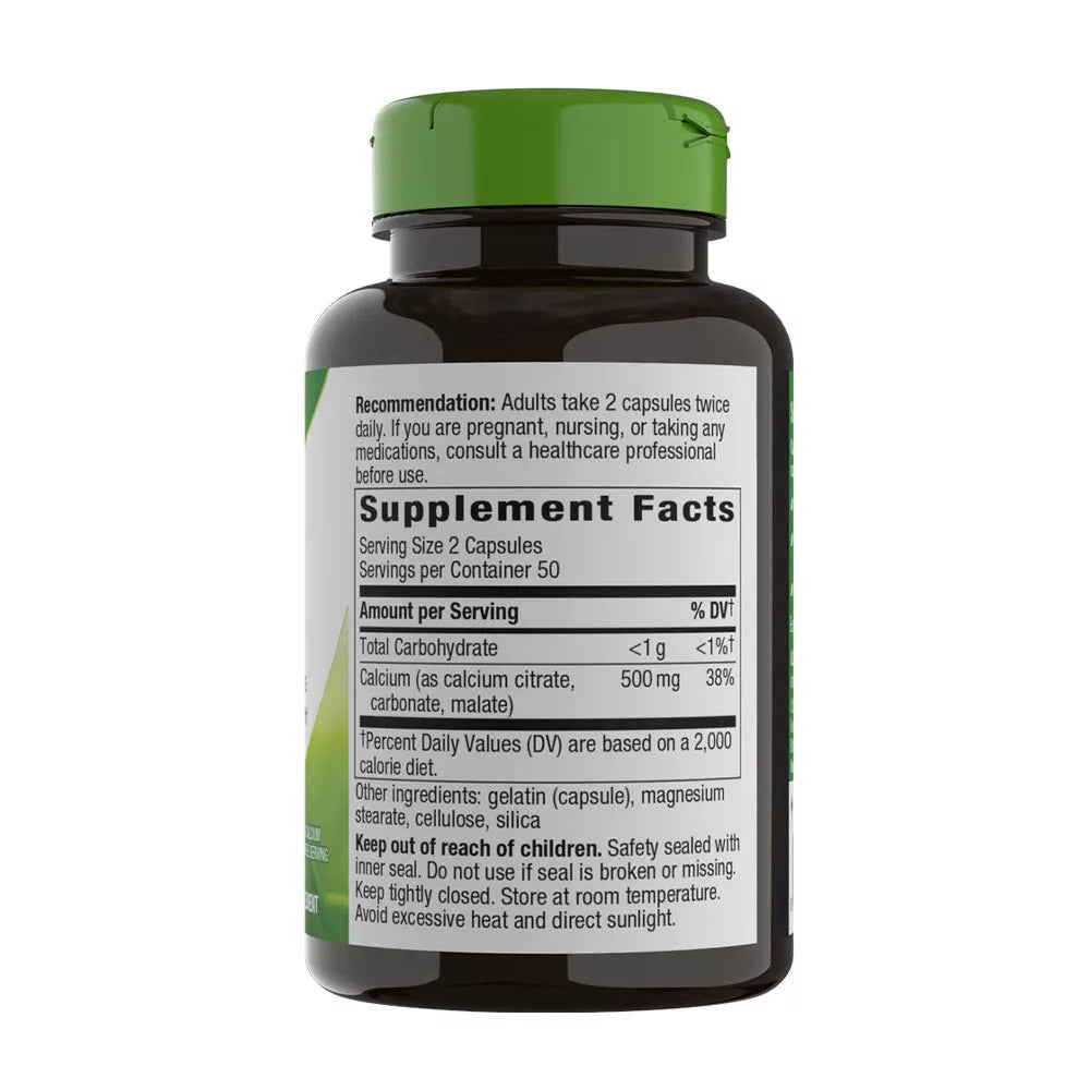 Nature's Way Calcium Citrate (100 Capsules)