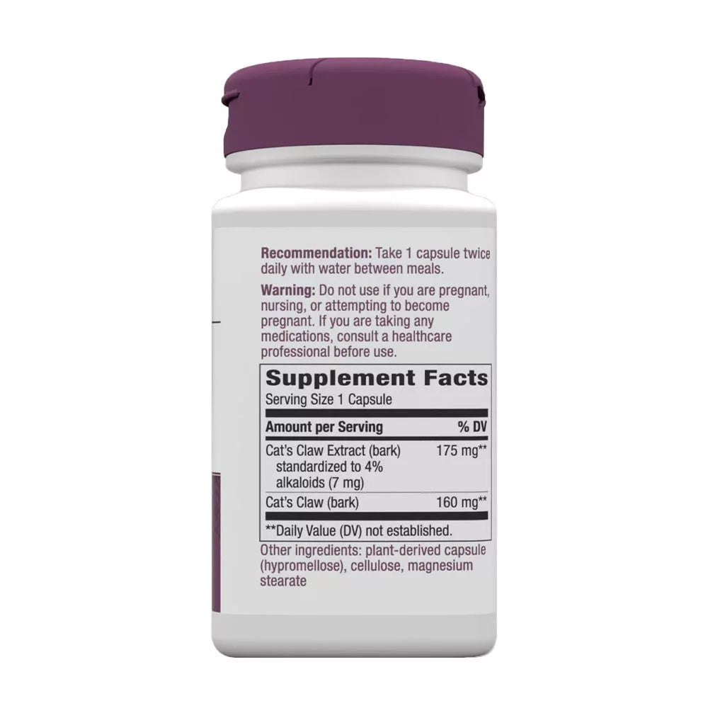 Nature's Way Cat’s Claw Premium Extract (60 Capsules)