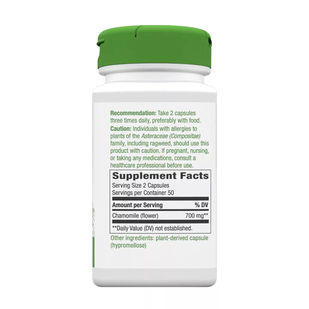 Nature's Way Chamomile Flowers (100 Capsules)