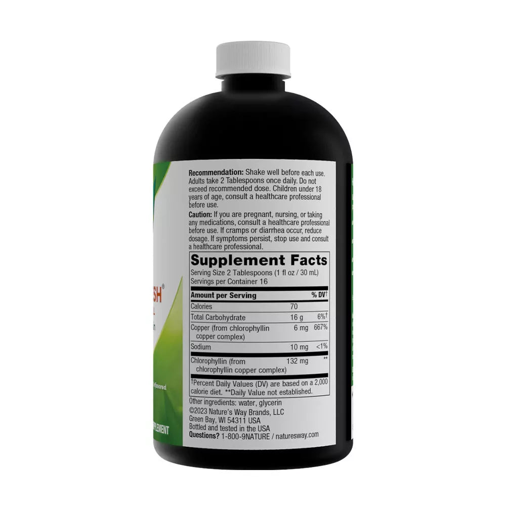Nature's Way Chlorofresh® Liquid Chlorophyll (480 ml, Unflavored)