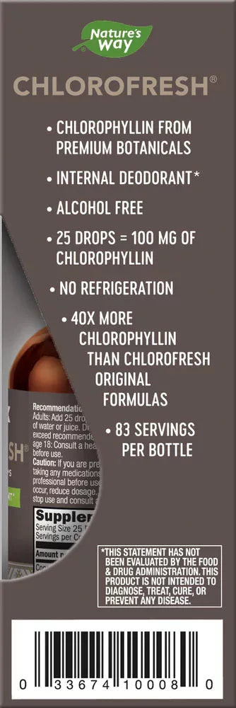 Nature's Way Chlorofresh® Chlorophyll Drops (59 ml)