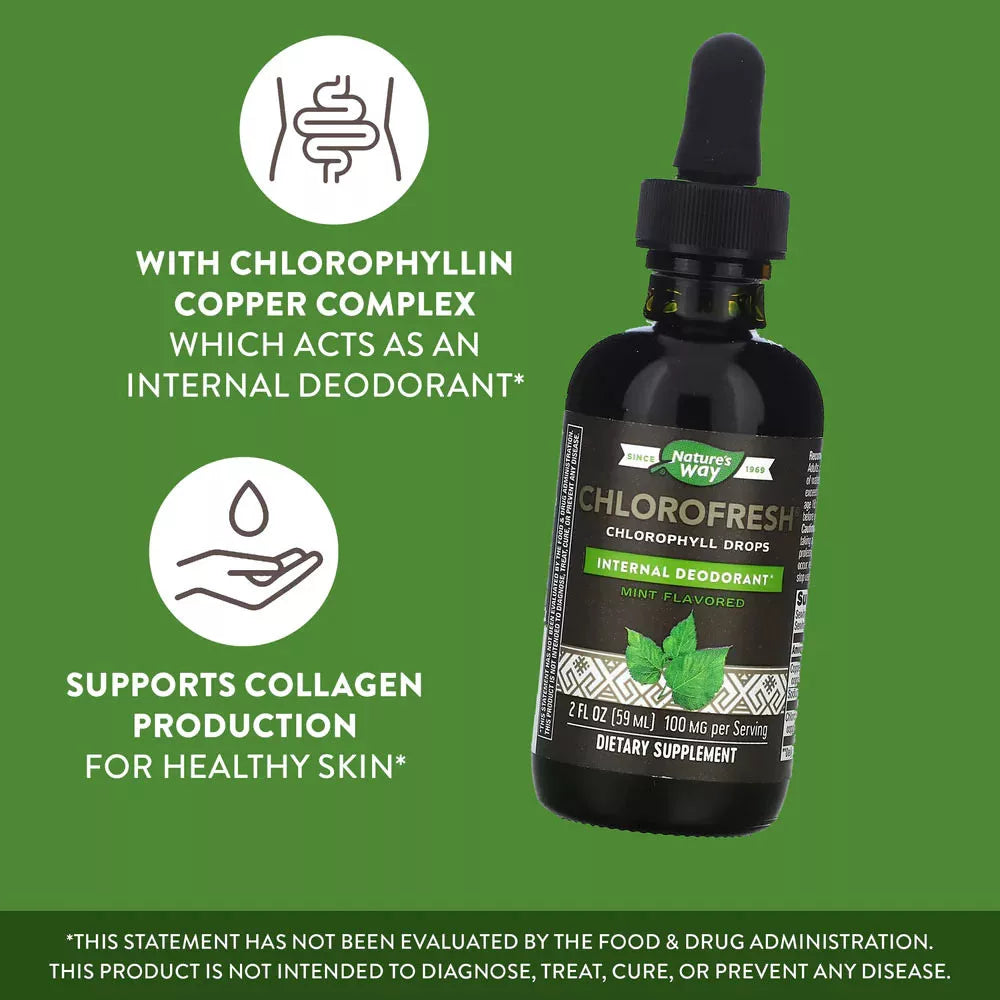 Nature's Way Chlorofresh® Chlorophyll Drops (59 ml)