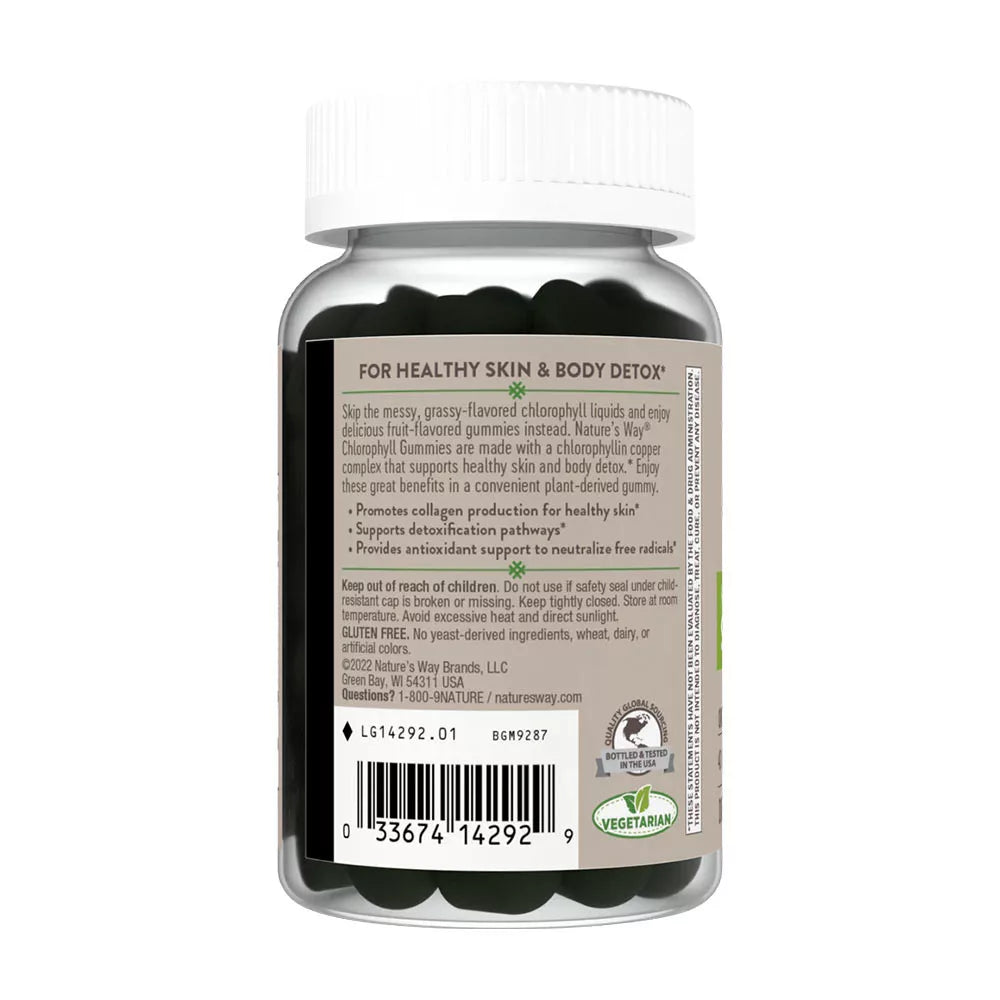 Nature's Way Chlorophyll Gummies (60 Gummies, Fruit)
