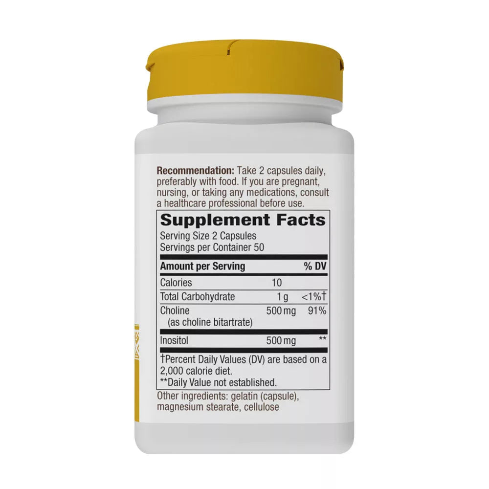 Nature's Way Choline & Inositol (100 Capsules)
