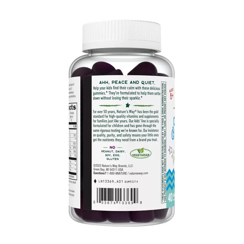 Nature's Way Kids Cool, Calm & Collected (40 Gummies)