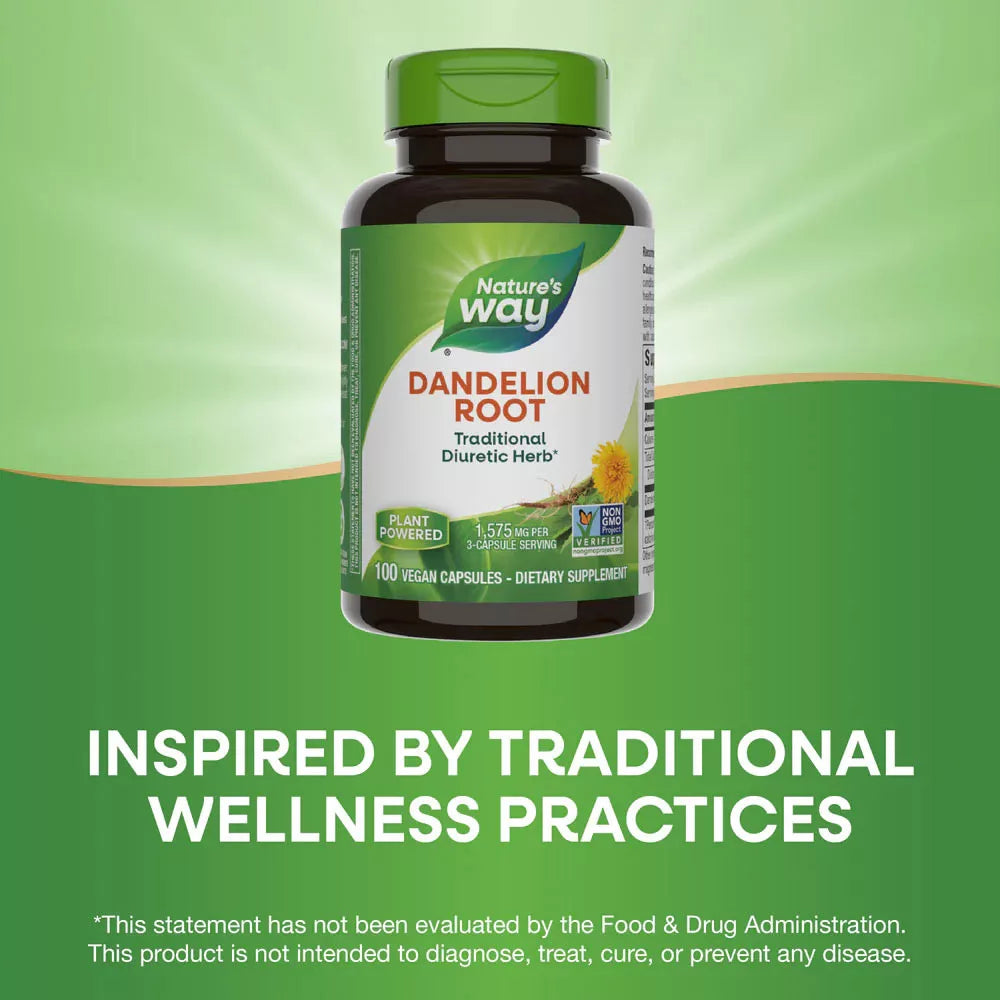 Nature's Way Dandelion Root (100 Capsules)
