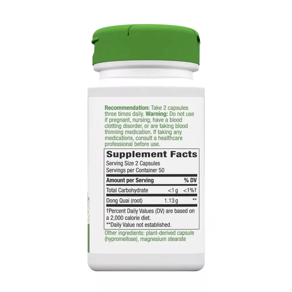 Nature's Way Dong Quai Root (100 Capsules)