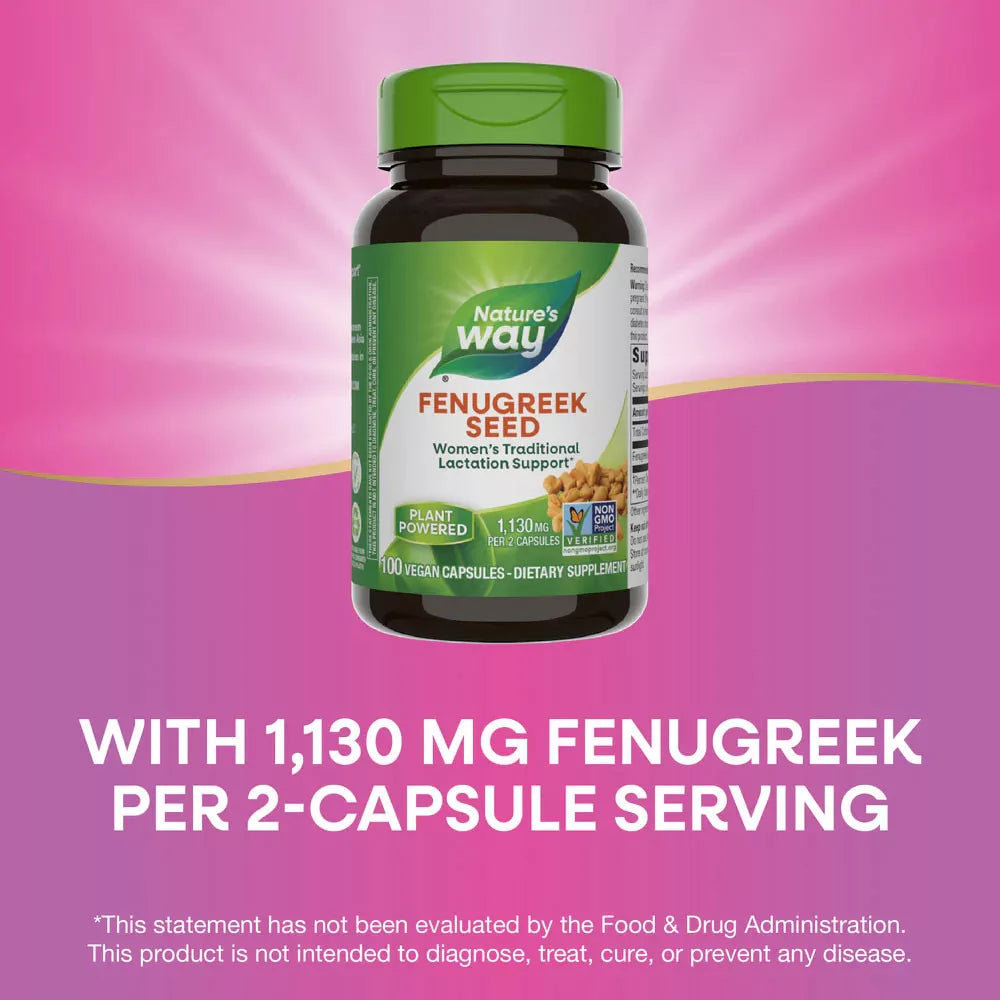 Nature's Way Fenugreek Seed (100 Capsules)
