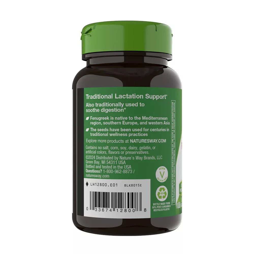 Nature's Way Fenugreek Seed (100 Capsules)