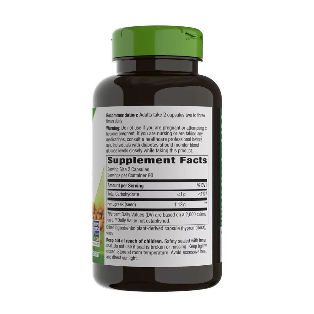 Nature's Way Fenugreek Seed (180 Capsules)