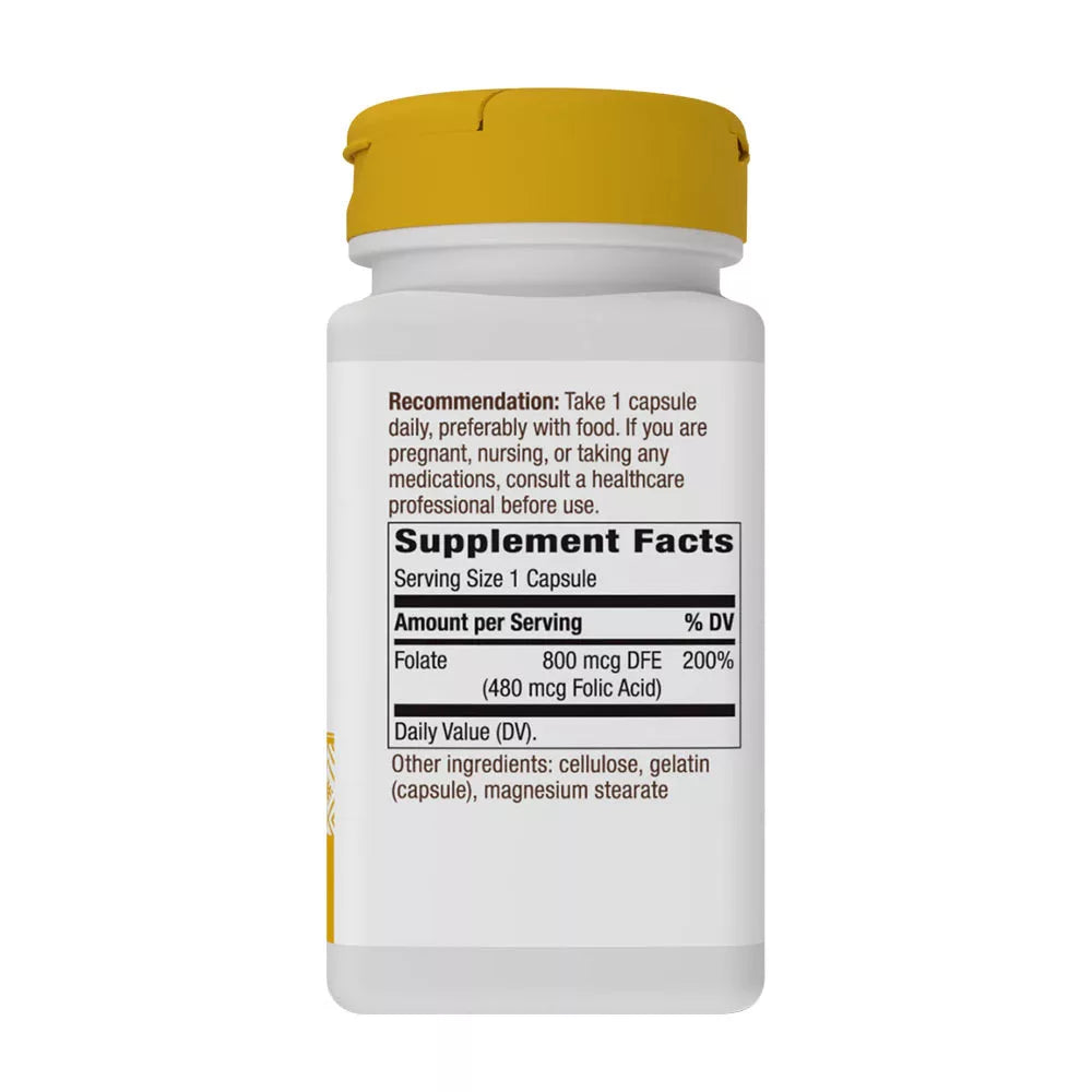 Nature's Way Folate (100 Capsules)