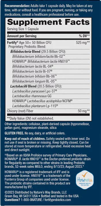 Nature's Way Fortify Age 50+ (30 Capsules)