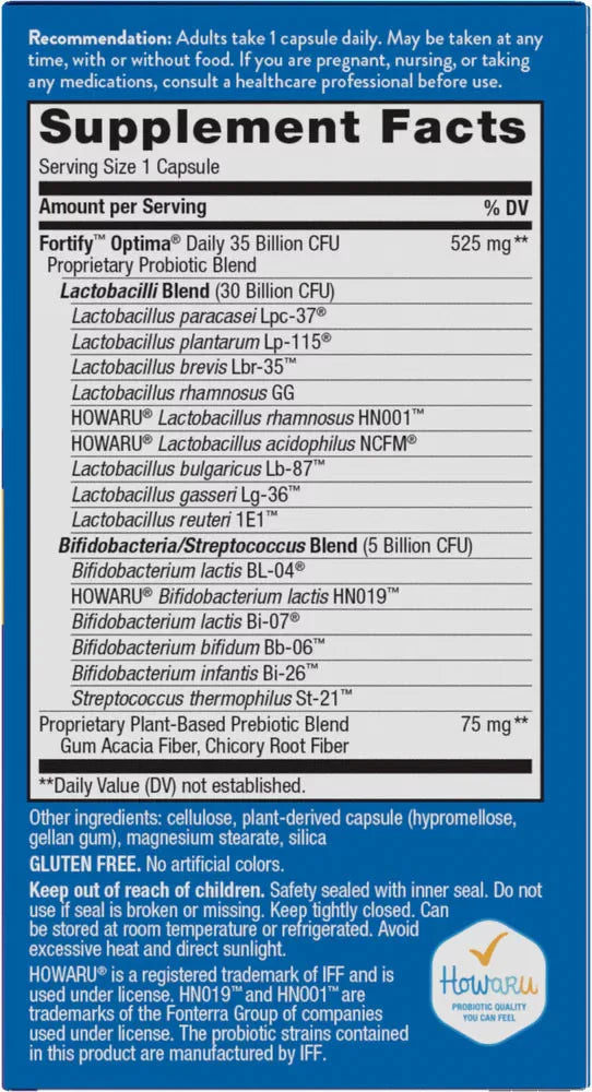 Nature's Way Fortify® Optima® 35 Billion Probiotic + Prebiotic (60 Capsules)