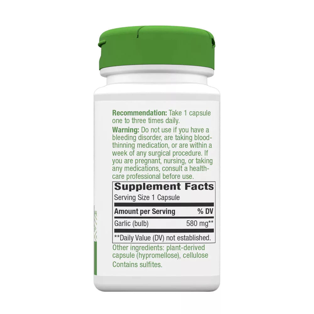 Nature's Way Garlic (100 Capsules)