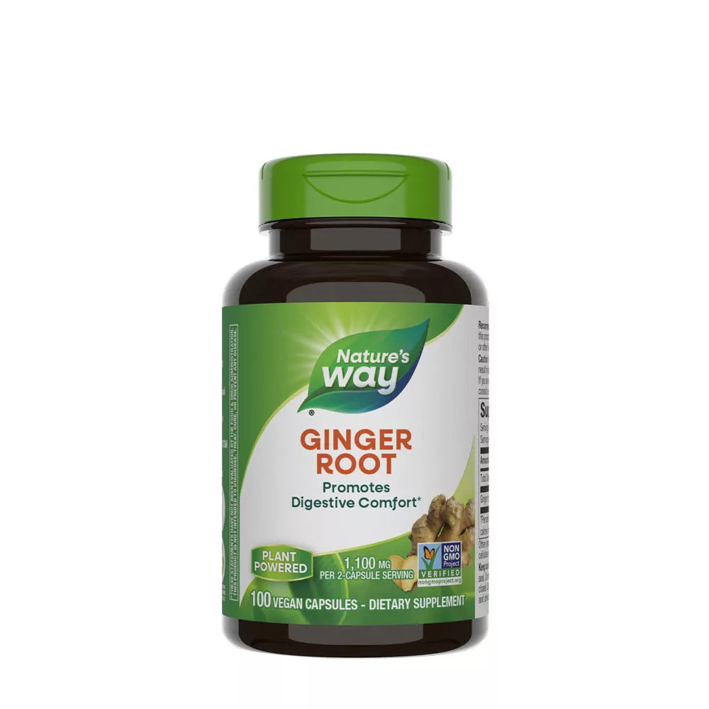Nature's Way Ginger Root (100 Capsules)