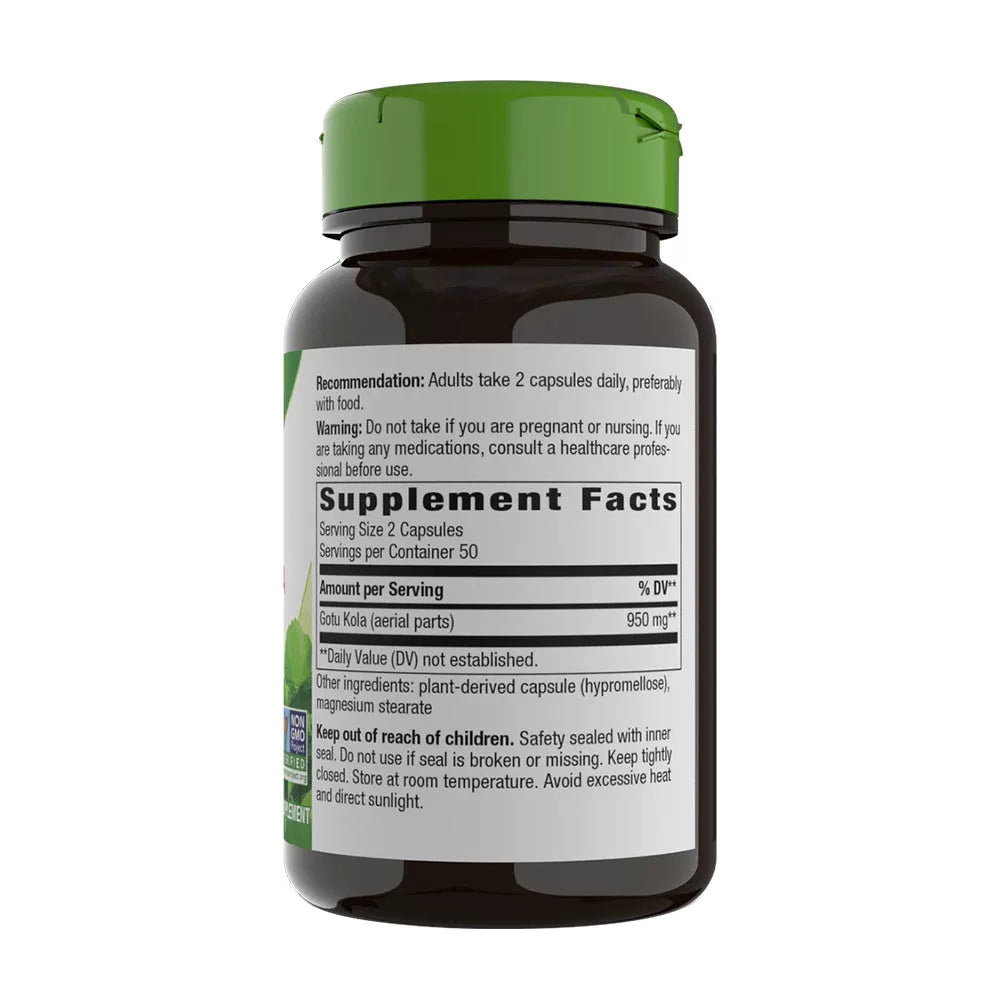 Nature's Way Gotu Kola Herb (100 Capsules)