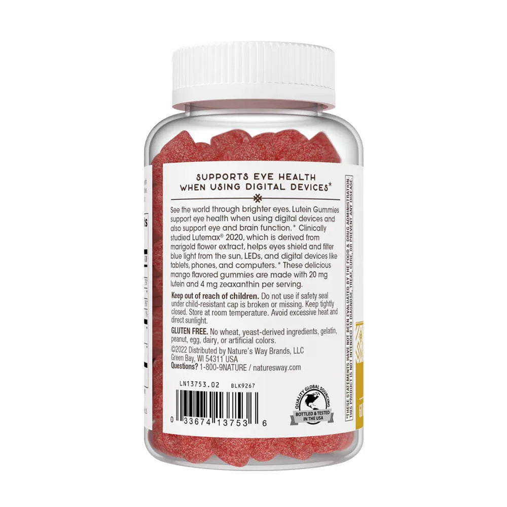 Nature's Way Lutein Gummies (60 Gummies, Mango Delicious)