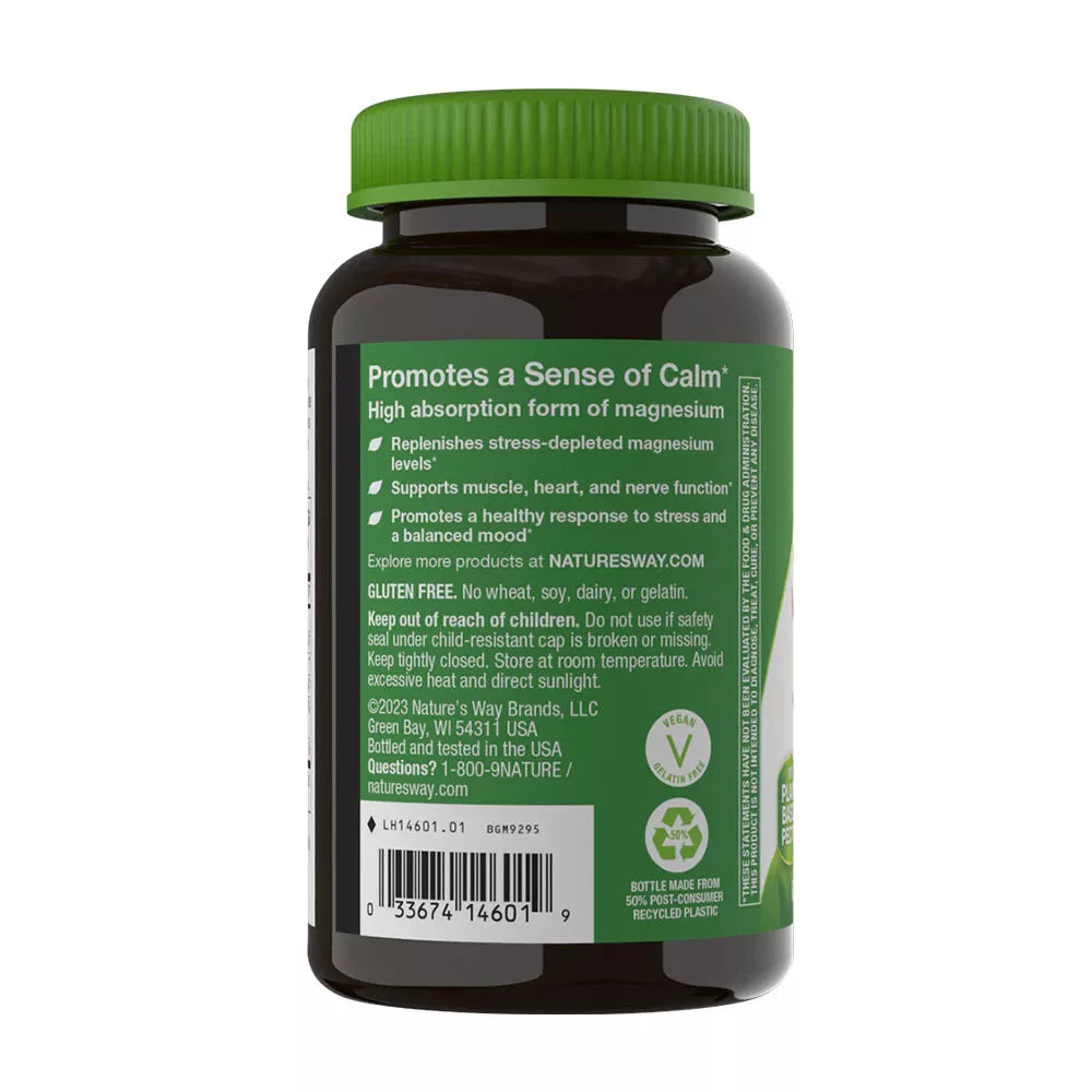 Nature's Way Magnesium Gummy (60 Gummies)