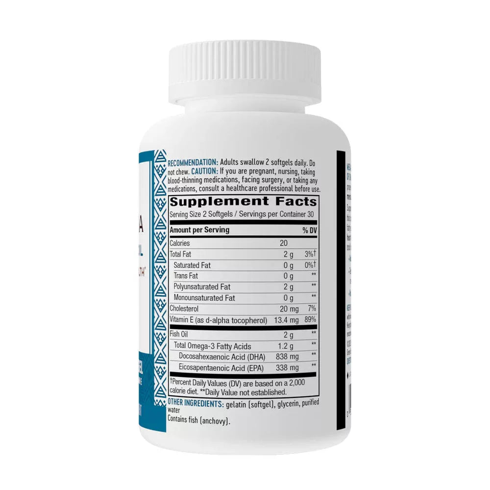 Nature's Way Mega-DHA (60 Softgels)