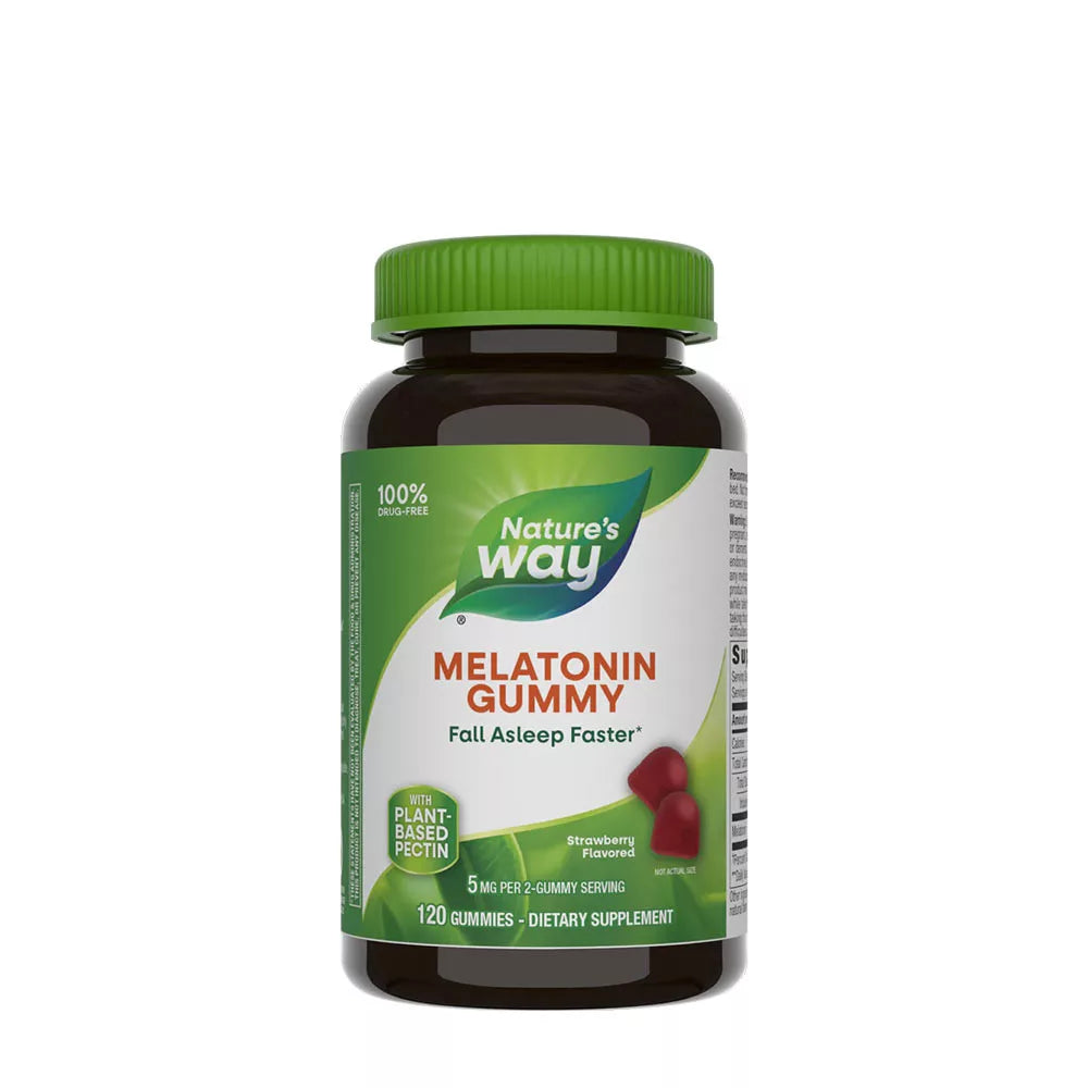 Nature's Way Melatonin Gummies (120 gummies, Strawberry)