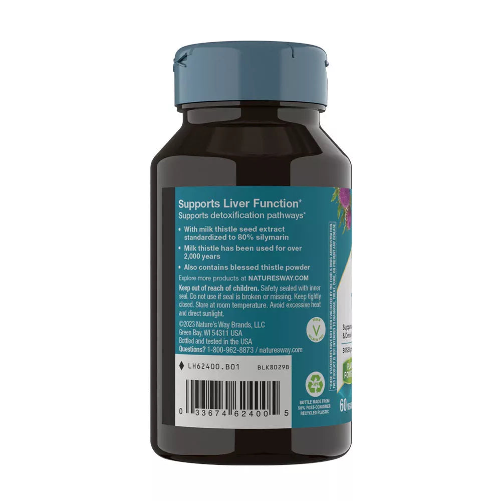 Nature's Way Milk Thistle (60 Capsules)
