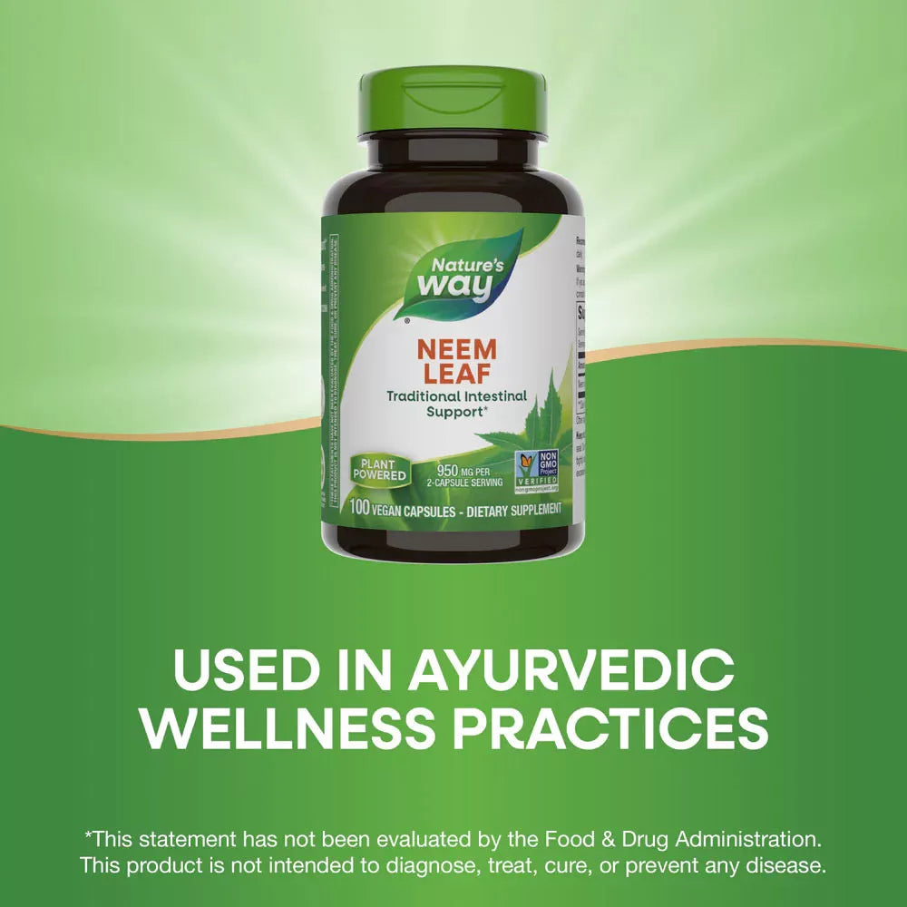 Nature's Way Neem Leaf (100 Capsules)