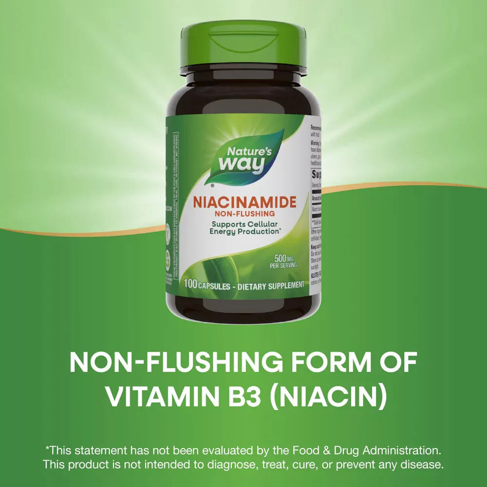 Nature's Way Niacinamide (100 Capsules)