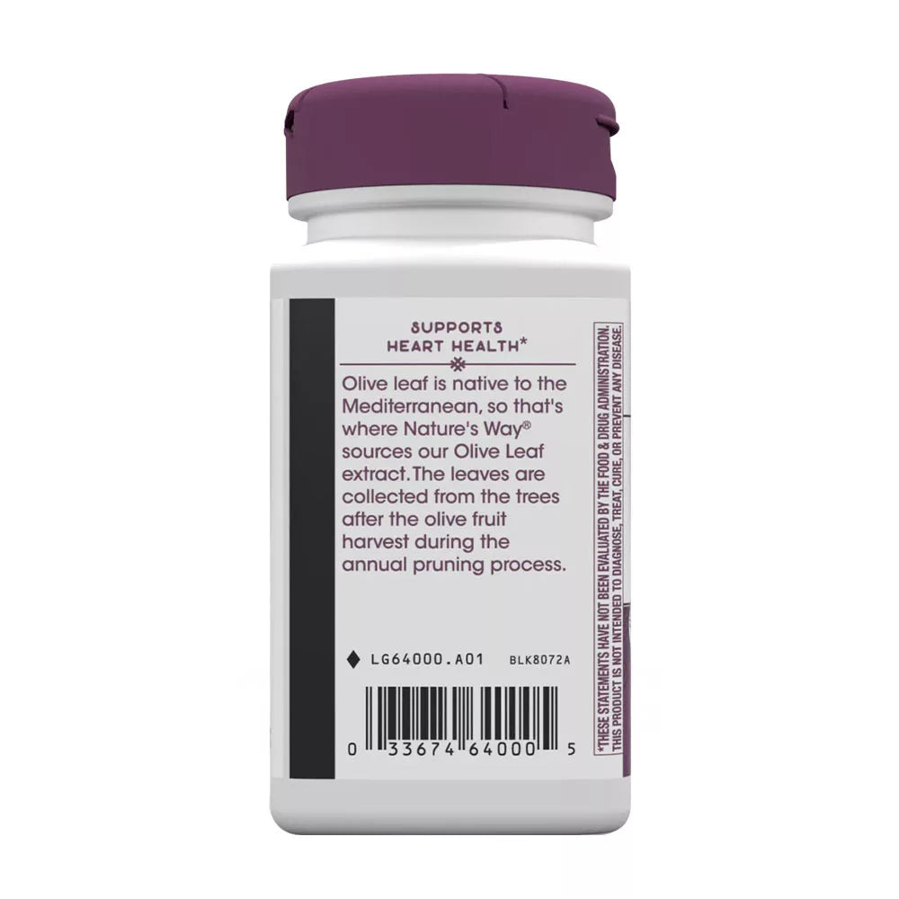 Nature's Way Olive Leaf Premium Extract (60 Capsules)