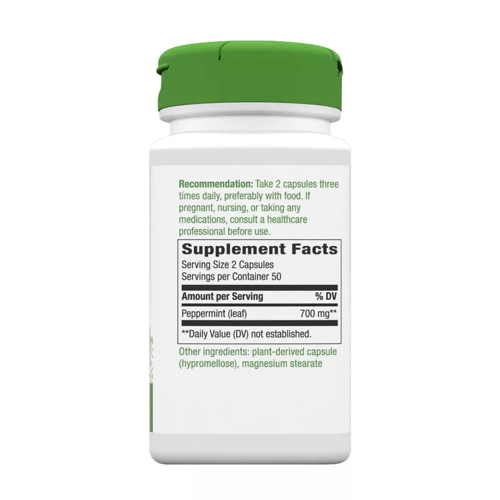 Nature's Way Peppermint Leaf (100 Capsules)