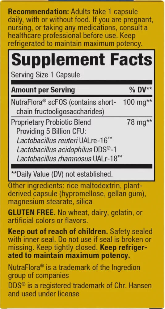 Nature's Way Primadophilus® Reuteri Probiotics (30 Capsules)