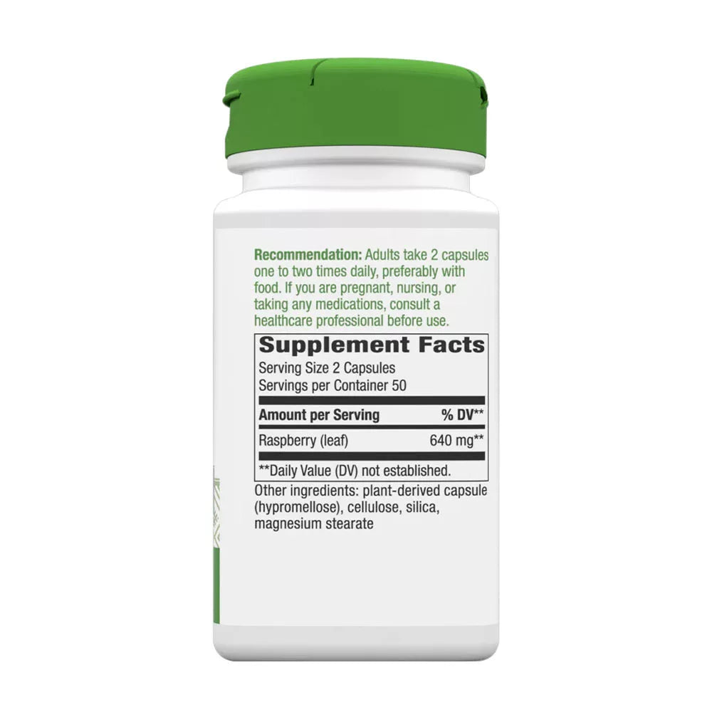 Nature's Way Raspberry Leaf (100 Capsules)