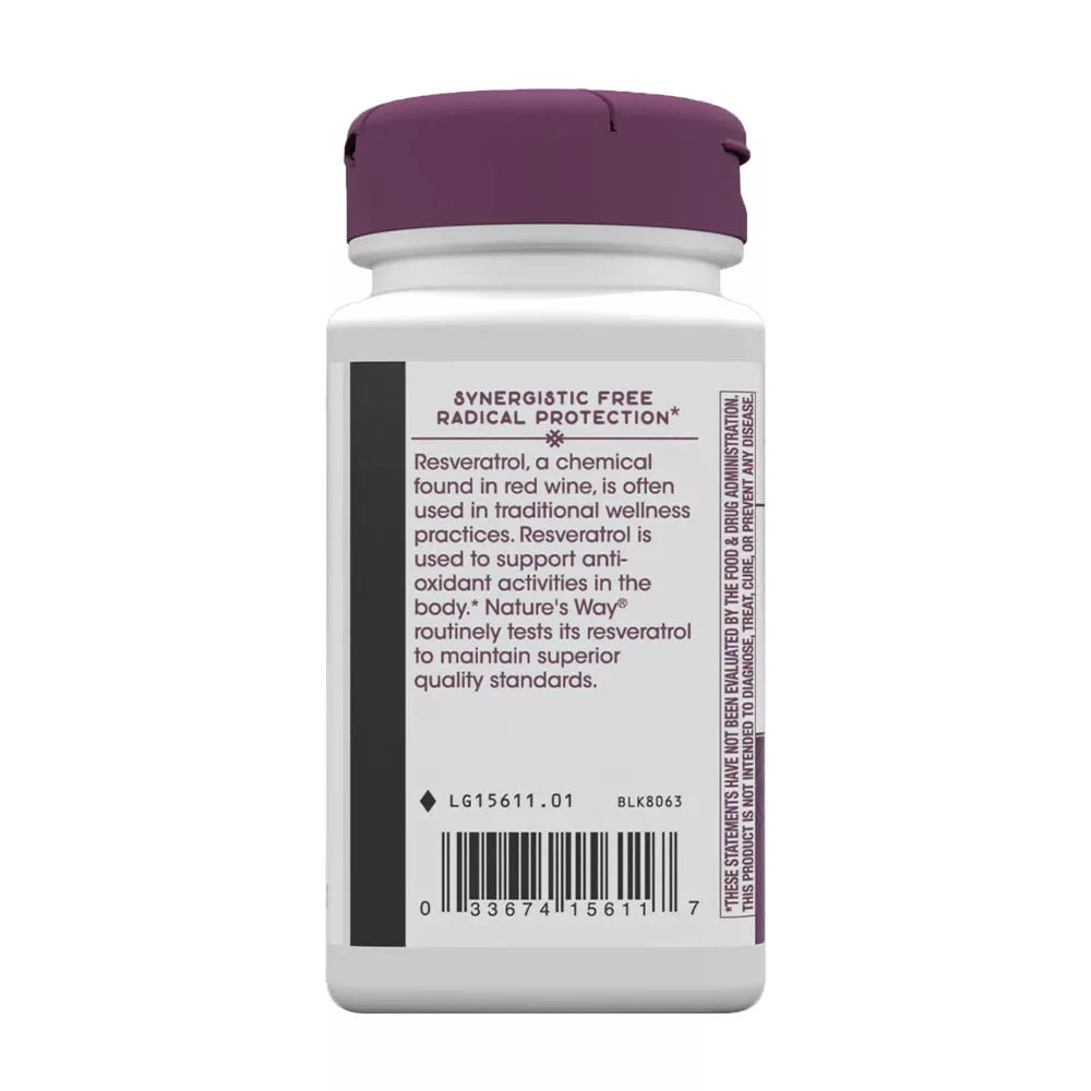 Nature's Way Resveratrol (60 Capsules)