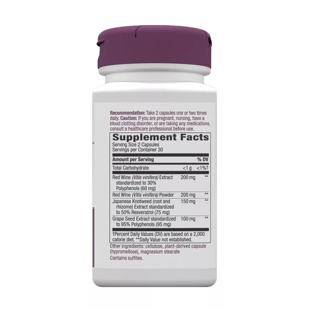 Nature's Way Resveratrol (60 Capsules)