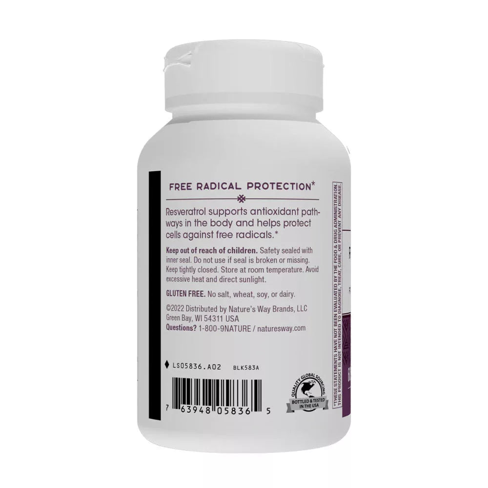 Nature's Way Resveratrol-Forte® (60 Softgels)
