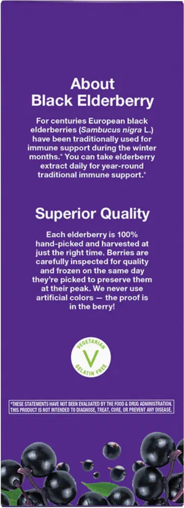 Nature's Way Sambucus Immune Syrup for Kids (240 ml, Elderberry)