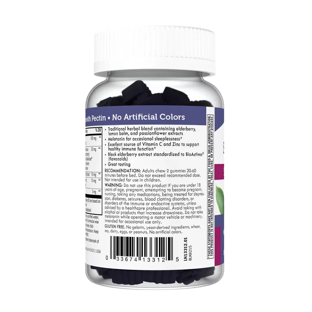 Nature's Way Sambucus Sleep + Immune Gummies (30 Gummies)