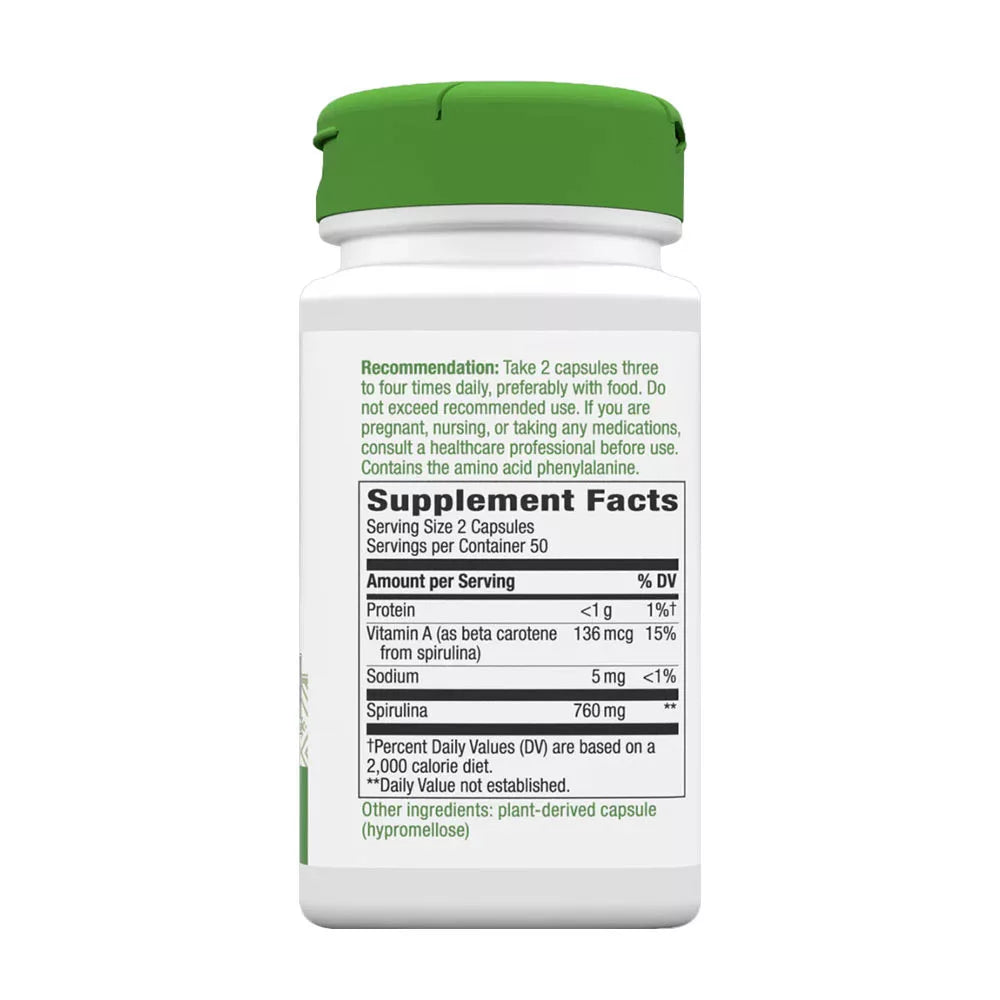 Nature's Way Spirulina (100 Capsules)