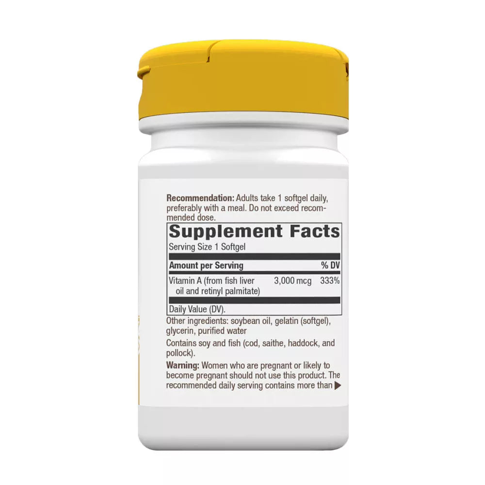 Nature's Way Vitamin A (100 Softgels)