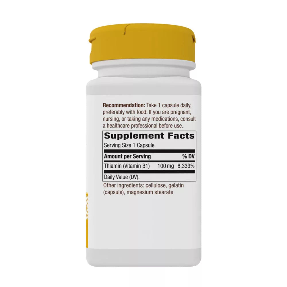 Nature's Way Vitamin B1 (100 Capsules)