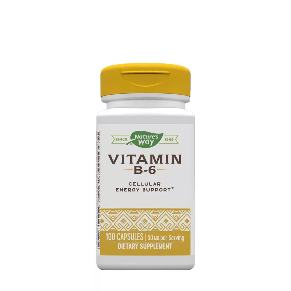 Nature's Way Vitamin B6 (100 Capsules)