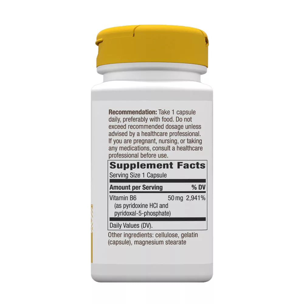 Nature's Way Vitamin B6 (100 Capsules)